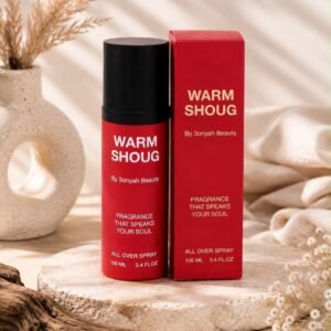 All over spray warm shoug